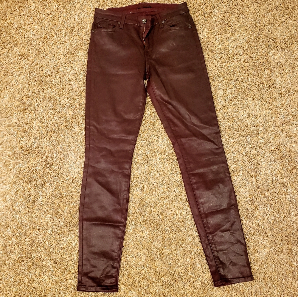 Skinny Jean, Port Wine | 7 for all mankind
